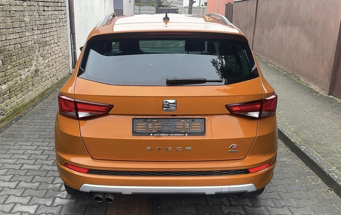 Seat Ateca cena 48500 przebieg: 201427, rok produkcji 2018 z Rakoniewice małe 326